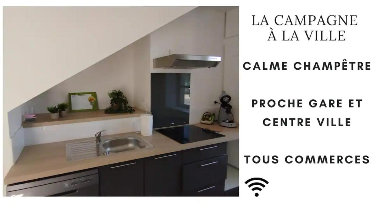 Les Glycines, Un Air De Campagne A La Ville Besançon Eksteriør billede